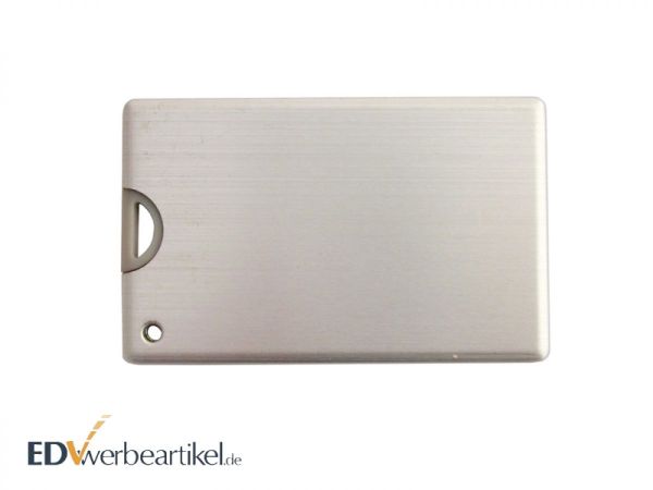 USB CARD Aluminium Visitenkarte als Werbemittel